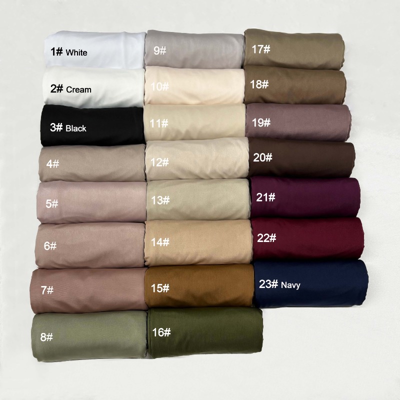 E2 Premium Liquid Jersey Hijab - Head Wrap Turban บทวิจารณ์และราคา