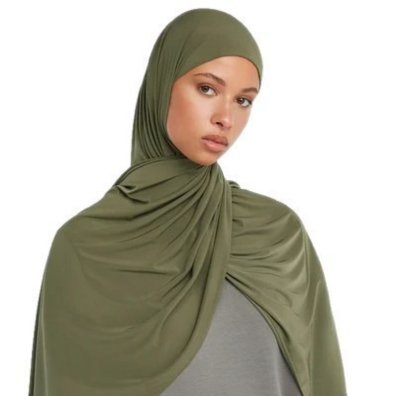 E2 Premium Liquid Jersey Hijab - Head Wrap Turban บทวิจารณ์และราคา