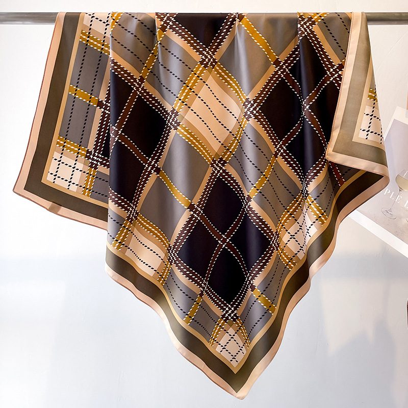 New summer printed twill silk  - Silk Tie Striped บทวิจารณ์และราคา