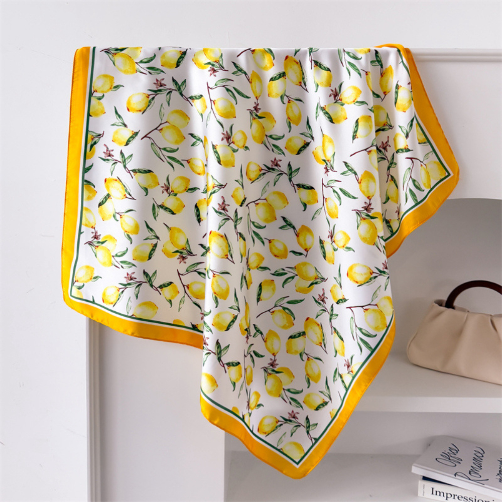 1pcs Summer Bright Color Oil P - Ascot Neck Scarf บทวิจารณ์และราคา