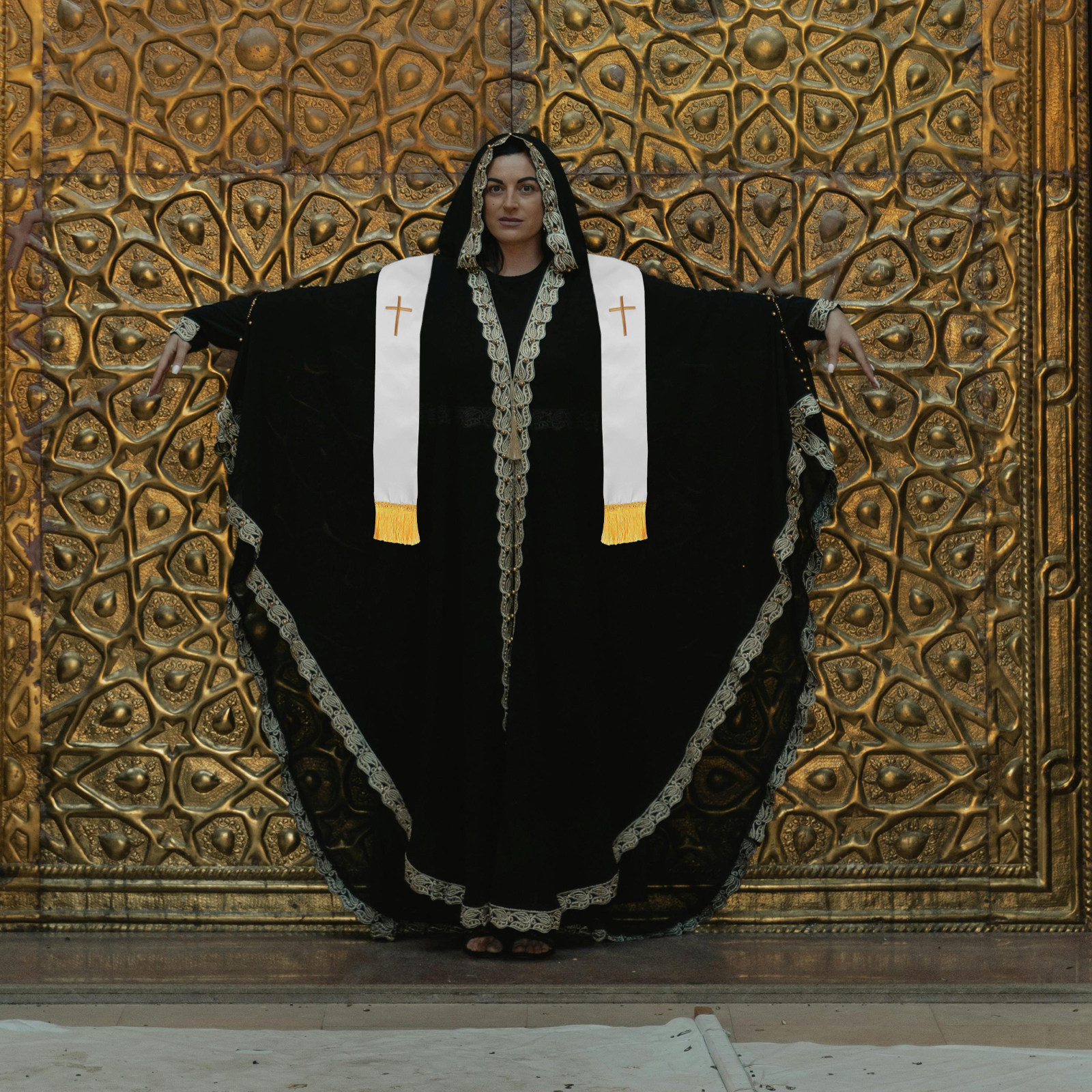 53 Inch Reversible Clergy Stol - Stole Wedding Shawl บทวิจารณ์และราคา