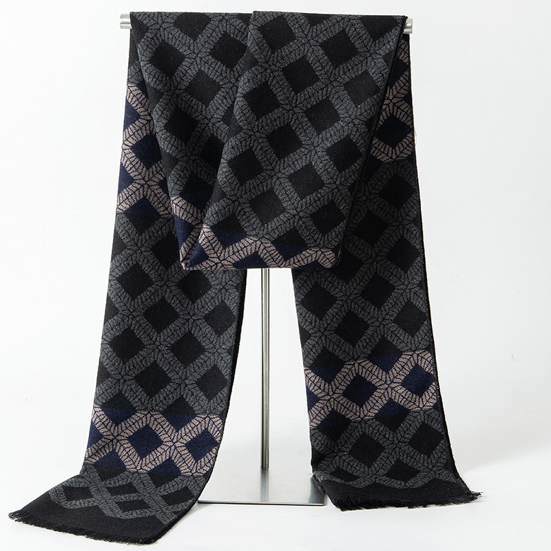 Designer Brand Plaid Winter Me - Muffler Men Wool บทวิจารณ์และราคา