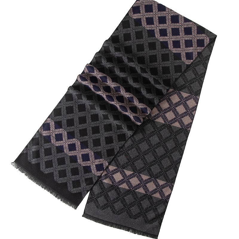 Designer Brand Plaid Winter Me - Muffler Men Wool บทวิจารณ์และราคา