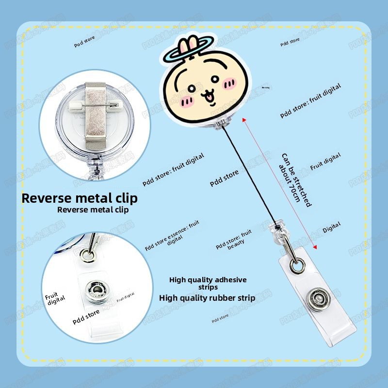 jiyi Retractable Badge Reel Ka - Lanyard Badge Holder บทวิจารณ์และราคา