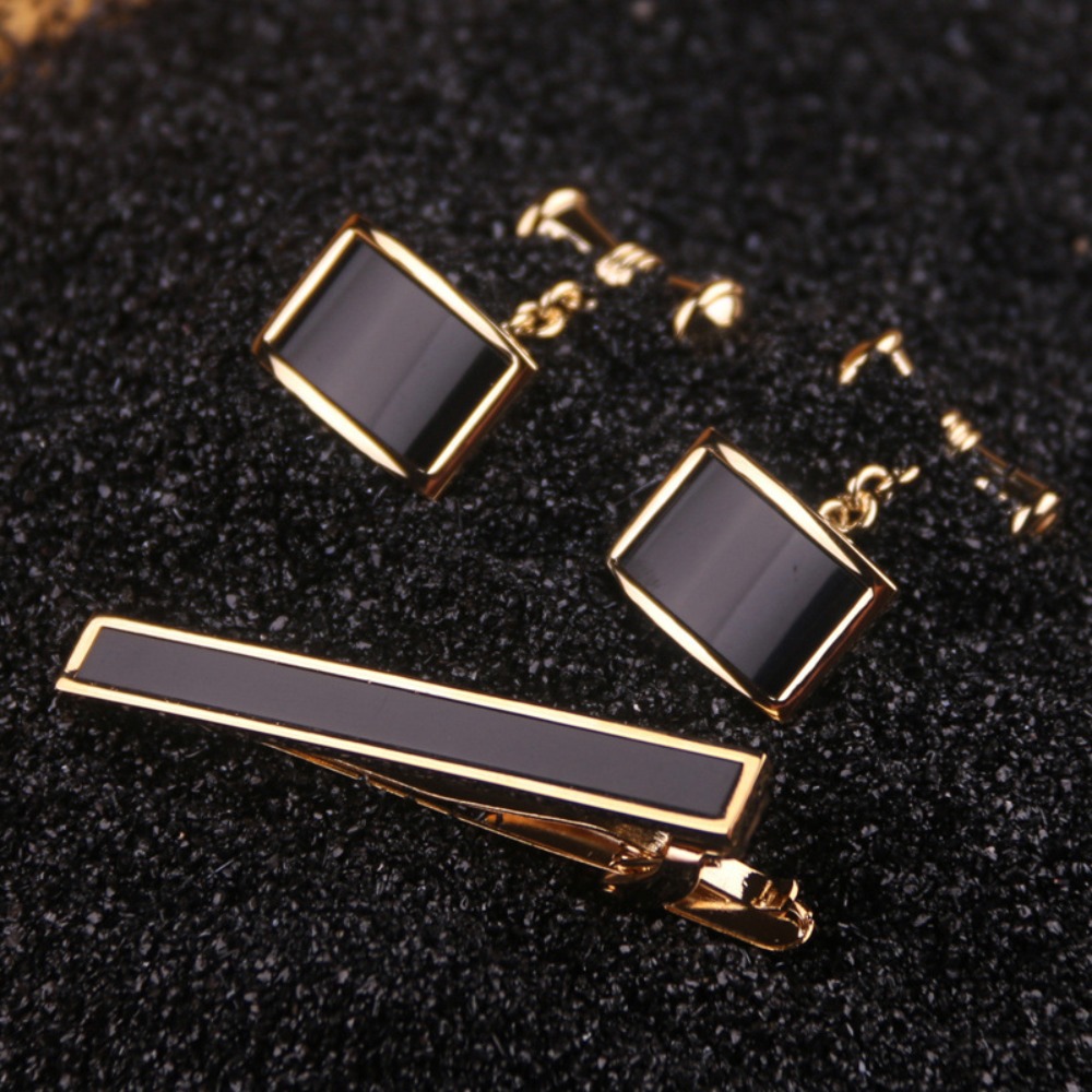 A Set Men's Tie Clip Groom Tux - Tie Bar Set Gift บทวิจารณ์และราคา