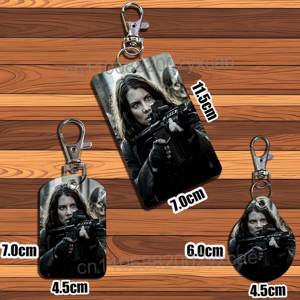 Negan Maggie Walking Dead Leat - Lanyard Badge Holder บทวิจารณ์และราคา